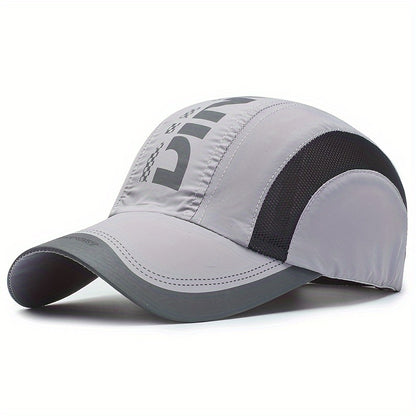 New Summer Quick-Dry Baseball Cap Unisex Youth Fashion Outdoor Sports Sun Protection Breathable Mesh Hat Sunshade Truck Hat