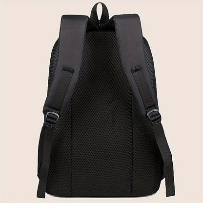 Zipper Random, Large Capacity Outdoor Hiking Backpack Camping Bag for Men's Casual Backpack, Fits 17-inch Laptop, Durable School Backpack with Multiple Compartments, Multi-layer Design, Spine Protection Backpack, Height 48cm
