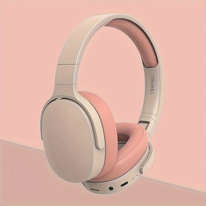New wireless earphones, comfortable foldable earphones, suitable for tablets/PC/TV/phones/birthdays/Easter travel gifts. Wireless Earphones Folding Soundproofing Earphones, Comfortable Leather Paired with Wireless Earphones.