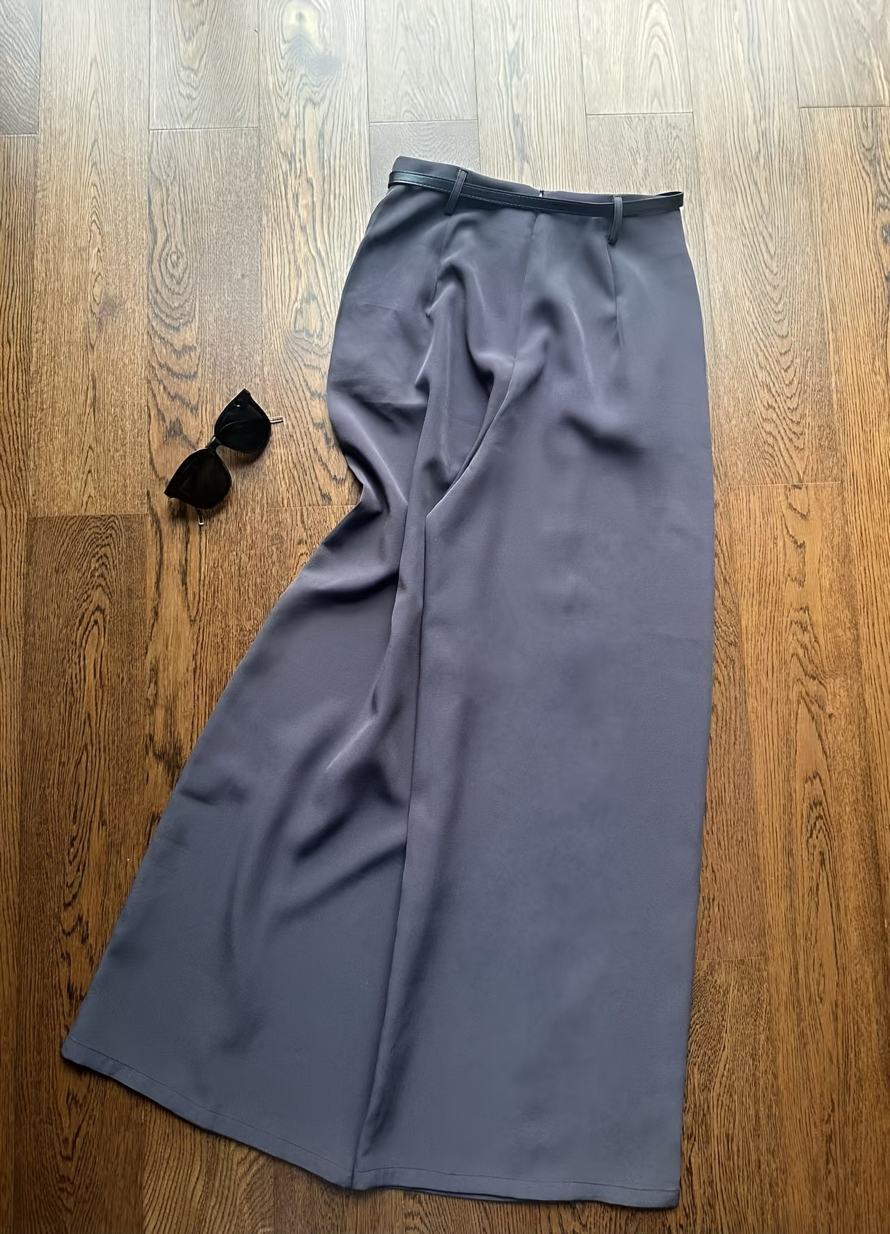 Summer Sexy Half-Turtleneck Sleeveless Vest + Versatile Western Flare Pants Set with Belt