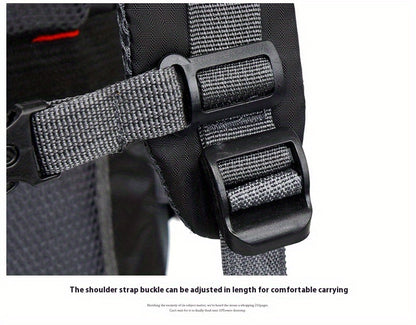 35L Large Capacity Hiking Backpack - Durable Polyester, Adjustable Shoulder Straps, Multiple Compartments for Camping, Travel & Outdoor Adventures - Ideal Gift for Hikers, Backpacking Gear