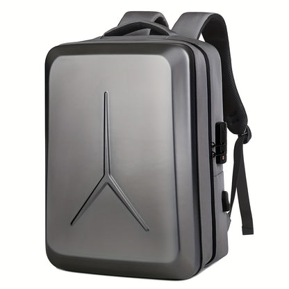 Business Backpack New Style High-grade Three-dimensional Hard Shell Men's Backpack Multi-function Large-capacity Computer Bag Leisure Anti-theft Commuter Backpack