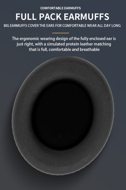 Ultra-large Capacity 400 MAh Wireless Headphones With Ambient Lighting, HIFI Sound Effects, Music All Day Long, 5.3 Chip, Low Latency, High-quality Headphones, Suitable For Travel, Business, Music, Gifts, Work, Phone Calls