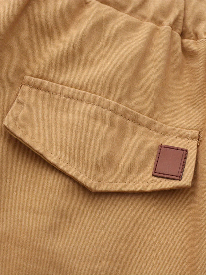 Men's Cargo Pants Outdoor Hiking Multi-Pocket Utility Long Trousers, Casual Style, For All Seasons