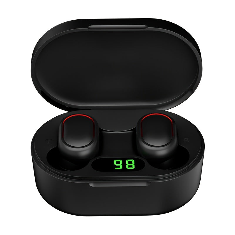 [Wireless Earbuds] 2024 New Wireless Earphones Headphones | with LED Display Touch In-Ear TWS Wireless Earbuds | for iOS/Android | Sports Music Game Headse