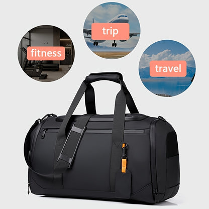 UNIXINU Large Capacity Travel Duffel Bag - Durable Oxford Cloth, Spacious & Stylish Unisex Overnight Sports Gym Bag with Multiple Compartments, Perfect for Fitness, Outdoor Adventures & Weekend Getaways, Travel Bag