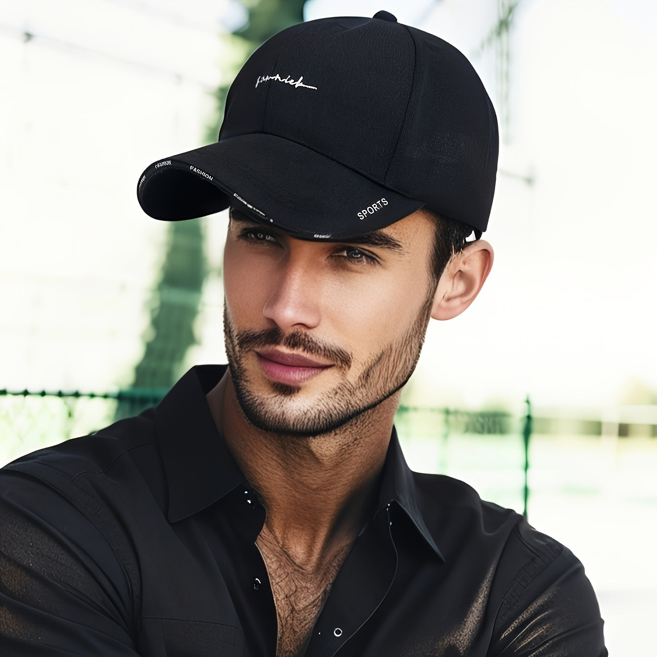 Set of 2 Custom Embroidered Baseball Caps, Breathable Sports Baseball Caps for Men And Women