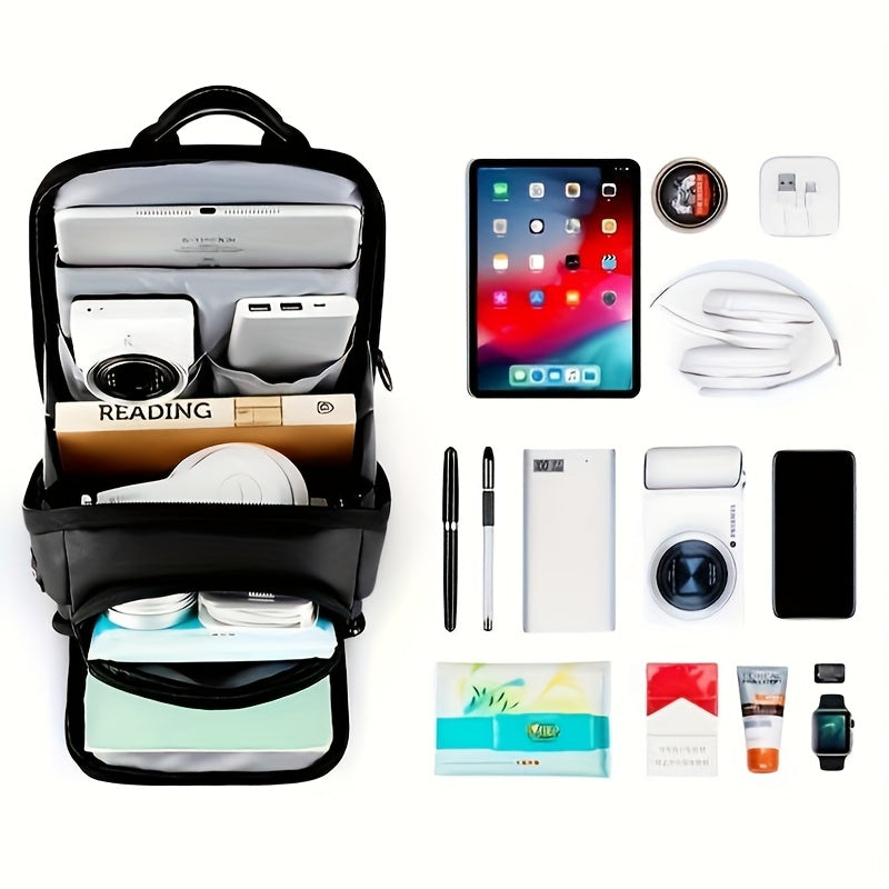 1pc Men's Fashion Crossbody Bag, Oxford Cloth Multifunctional Shoulder Bag