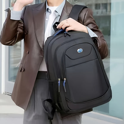 Unisex Business Backpack - Large Capacity Laptop Bag with Multiple Compartments, Adjustable Shoulder Straps & Secure Zippers for Travel, Work, and Commuting, Work Laptop Bag | Modern Backpack | Adjustable Straps