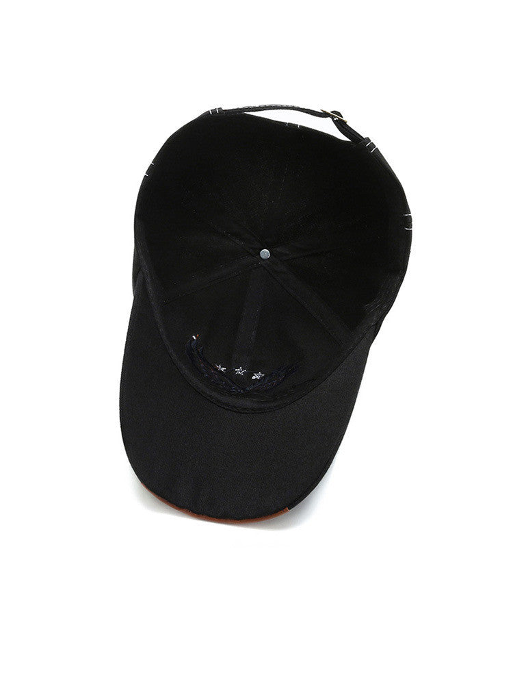 Unisex Fashion Cool 3D Eagle Embroidered Baseball Hat, Adjustable Sun Protection Casual Sports Sun Hat For Women & Men
