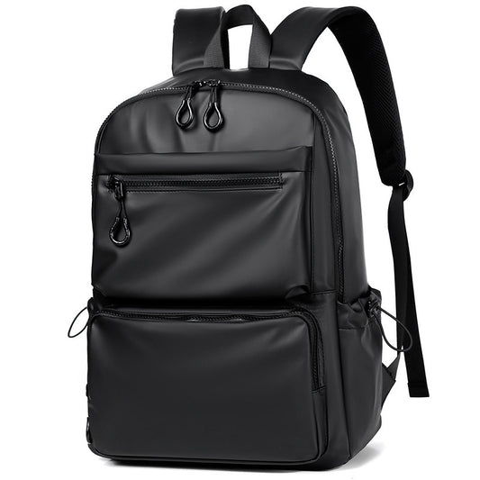 Men'S Large Capacity Travel Backpack - Durable Casual School Bag with Multiple Compartments, Adjustable Shoulder Straps & Secure Zipper Closure for Laptops, Books, and Essentials, Backpack for Travel, Smooth Texture Finish
