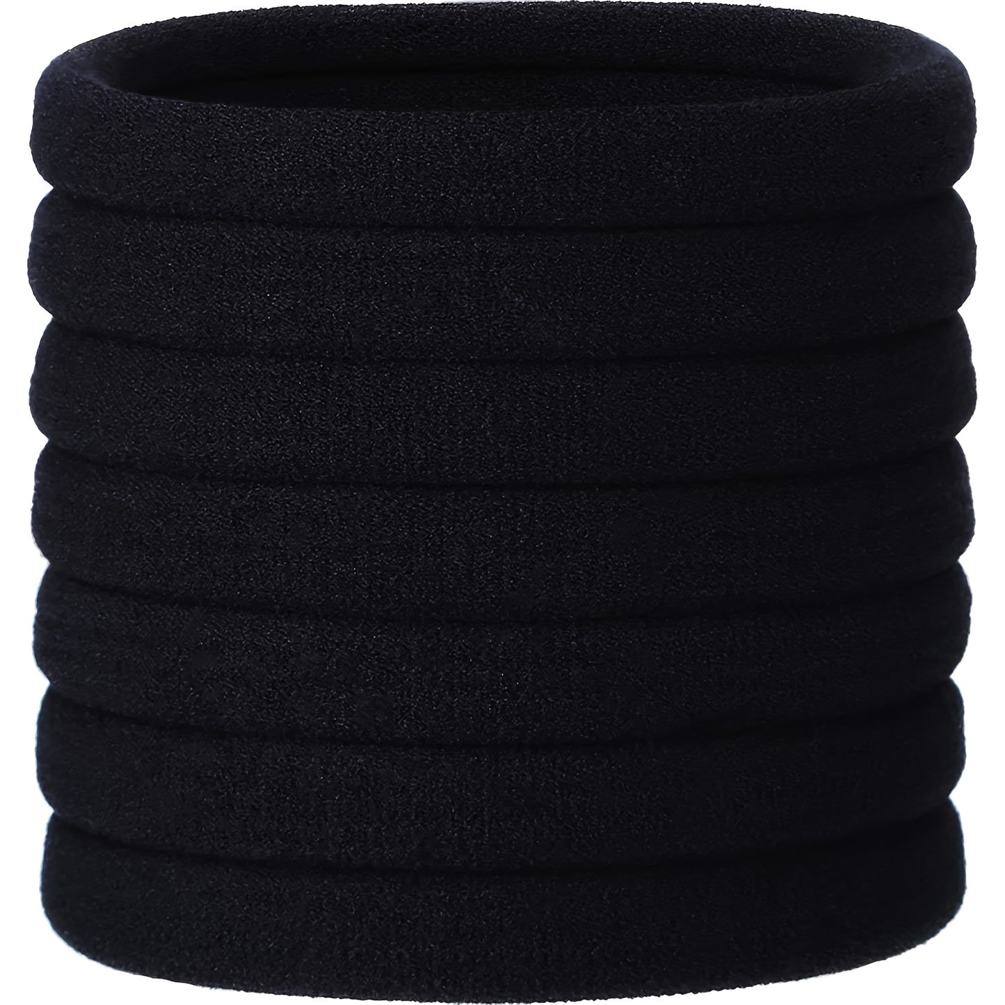 10/20/50/100pcs Solid Color Elastic Hair Band Ponytail Clip Stylish Hair Styling Accessories for Daily Use
