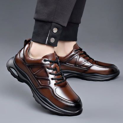 New Autumn Lace Up Casual Shoes for Men, Soft Bottom And Breathable, Men's Sports Casual Shoes, Fashionable And Versatile
