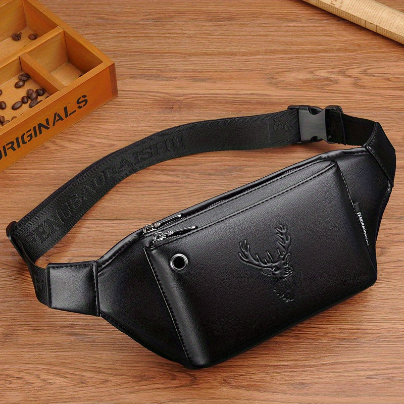 Men'S Large Capacity Trendy Chest Bag, Casual Sports Crossbody Bag, Stylish Men'S Backpack.