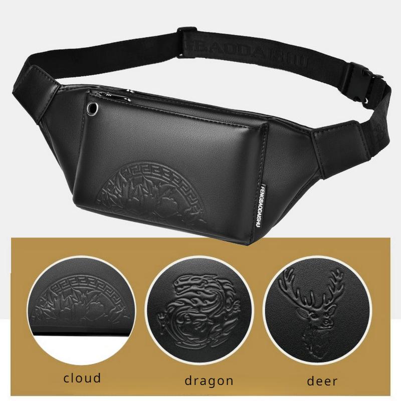 Men'S Large Capacity Trendy Chest Bag, Casual Sports Crossbody Bag, Stylish Men'S Backpack.