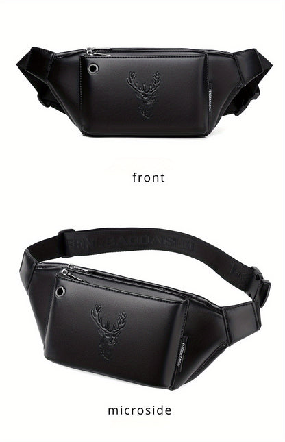 Men'S Large Capacity Trendy Chest Bag, Casual Sports Crossbody Bag, Stylish Men'S Backpack.