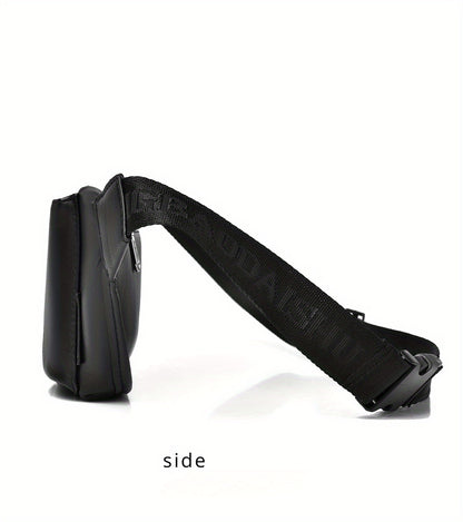 Men'S Large Capacity Trendy Chest Bag, Casual Sports Crossbody Bag, Stylish Men'S Backpack.