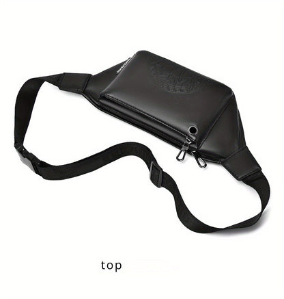 Men'S Large Capacity Trendy Chest Bag, Casual Sports Crossbody Bag, Stylish Men'S Backpack.
