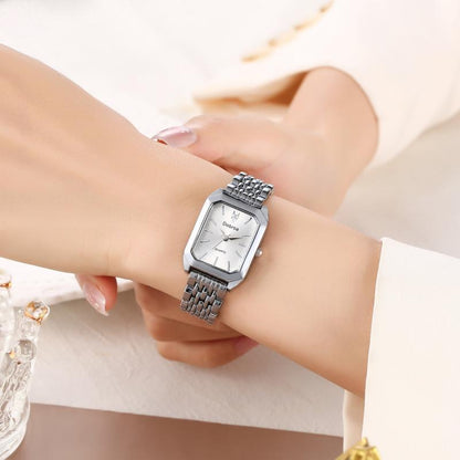 Fashion Classic Five-Bezel Bracelet Watch Square Fashion Watch A Must-have for women