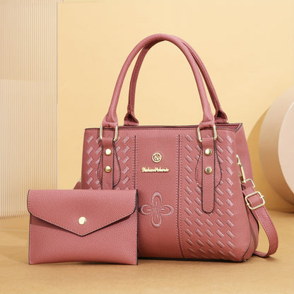 Bag Women'S Versatile High-end New Fashion Multi-piece Set Large Capacity Niche Versatile Women'S Shoulder Crossbody Handbag Large Bag Thanksgiving Gift