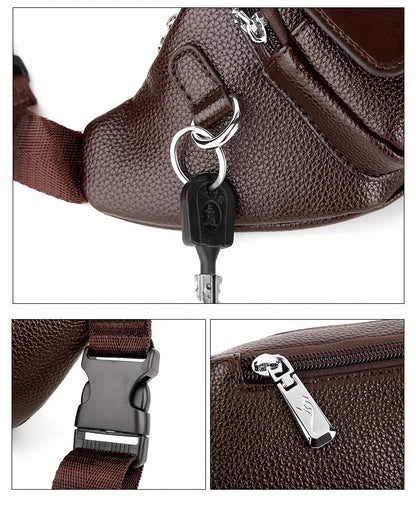 Men's Waist Bag, Crossbody Bag, Chest Bag