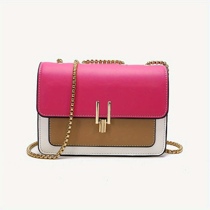 Women'S Large Capacity Crossbody Bag with Adjustable Strap, Magnetic Closure & Bow Accent - Versatile Black Shoulder Bag for Casual & Formal Occasions, Crossbody Purse, Formal Accessory, Trendy Accessory, Synthetic Faux Leath