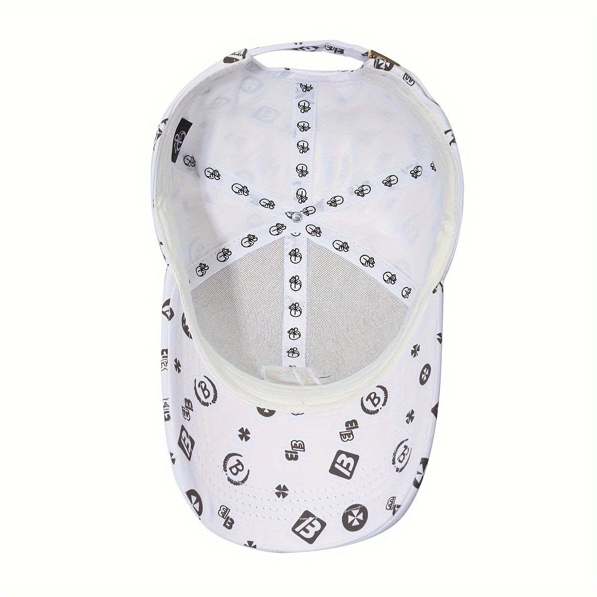 Embroidered Letter B Spring Autumn Casual Duckbill Cap Unisex Baseball Hat New Fashion Lightweight Adjustable Hat