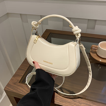 Fashion Solid Color Mini Crossbody Bag for Girls - Durable, Lightweight with Adjustable Shoulder Strap, Zipper Closure - Perfect for Daily Commute and Party Use, Ideal Gift for Friends, Family, and Special Occasions, Daily Co