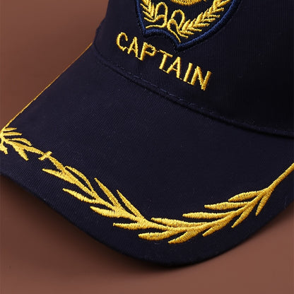 One Fashionable Casual Boat Anchor Baseball Cap Unisex Hat Adjustable Outdoor Portable Visor