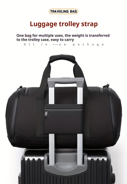 UNIXINU Large Capacity Travel Duffel Bag - Durable Oxford Cloth, Spacious & Stylish Unisex Overnight Sports Gym Bag with Multiple Compartments, Perfect for Fitness, Outdoor Adventures & Weekend Getaways, Travel Bag