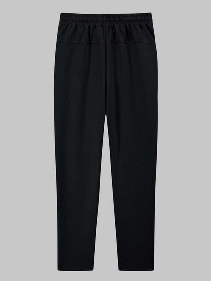 Men'S Trendy Boston Print Jacket and Sweatpants Set - Casual Sporty Outfit with Zipper Detail, Long Sleeves, and Elastic Waistband, Perfect for Fall/Winter