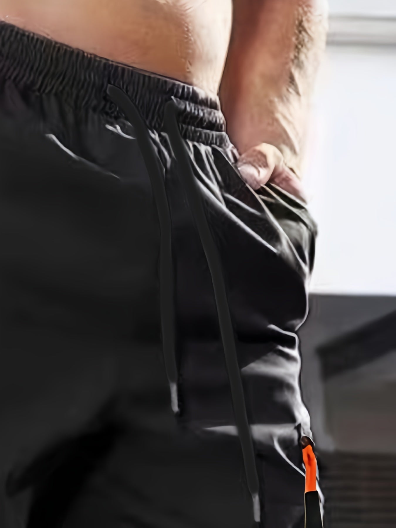 1pc Men'S Fashion Casual Cargo Pants, Solid Color Polyester Non-Stretch Fabric, All-Season Regular Fit with Multiple Pockets, Woven Straight-Leg Trousers for Sports and Leisure