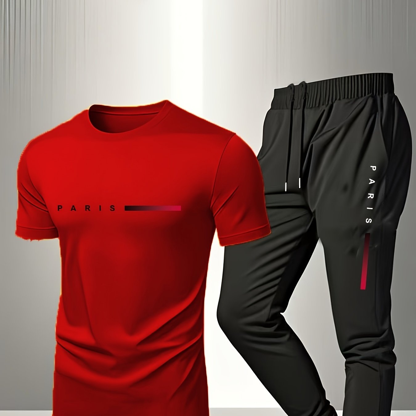 Men's Casual Homewear Suit Fashion Logo Pajamas Gift