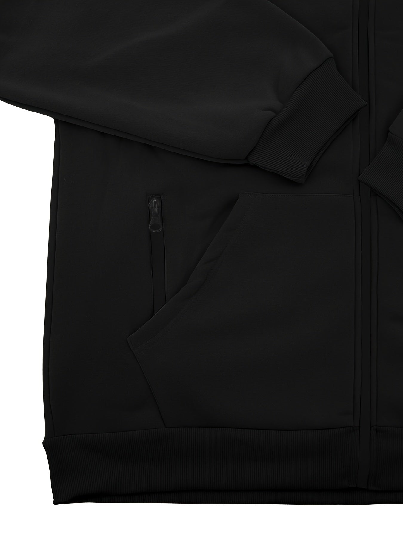 2pcs Men's Solid Color Hooded Long Sleeve Sweatshirt + Pants Set, Casual Co-ord Sports Fitness Set