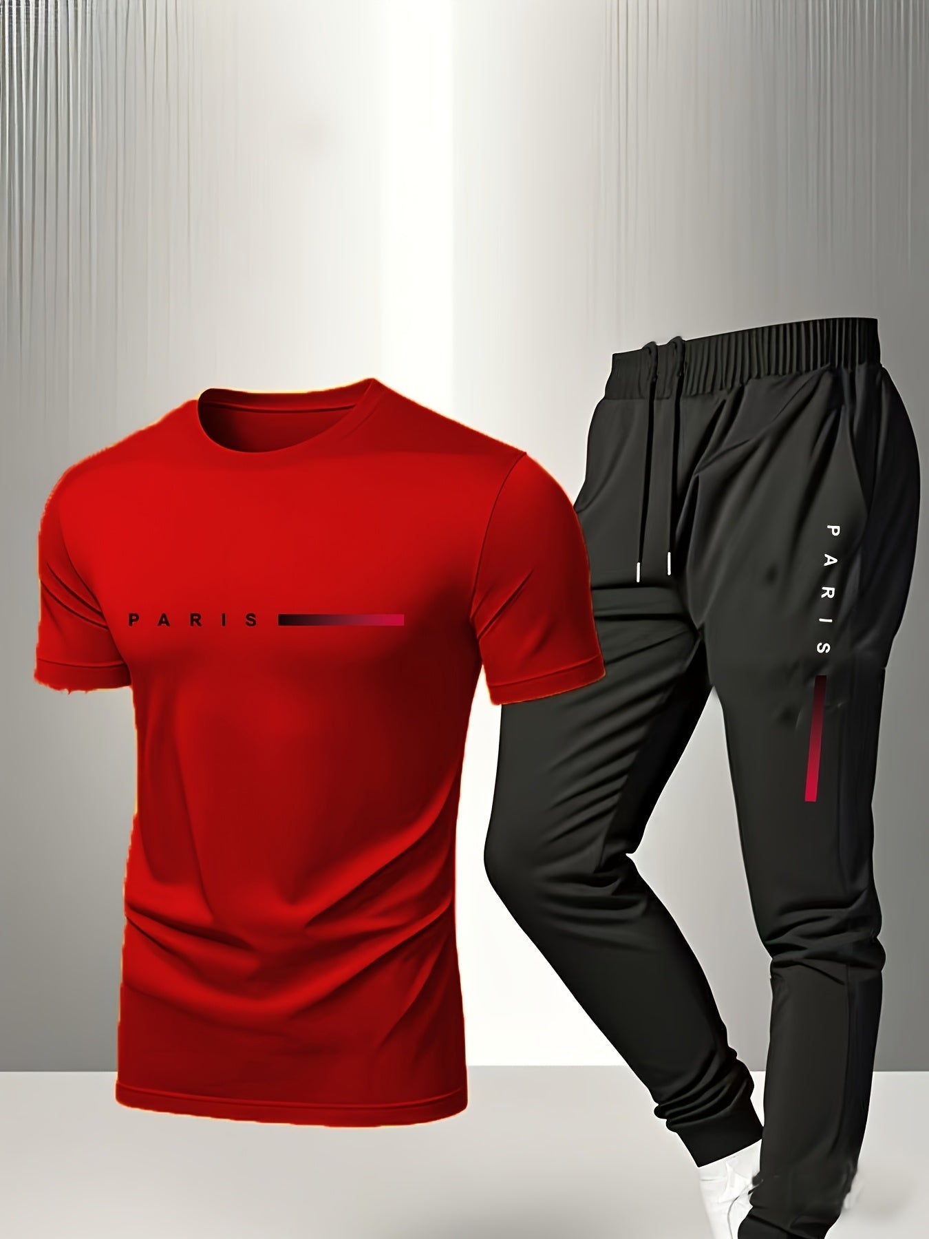 Men's Casual Homewear Suit Fashion Logo Pajamas Gift