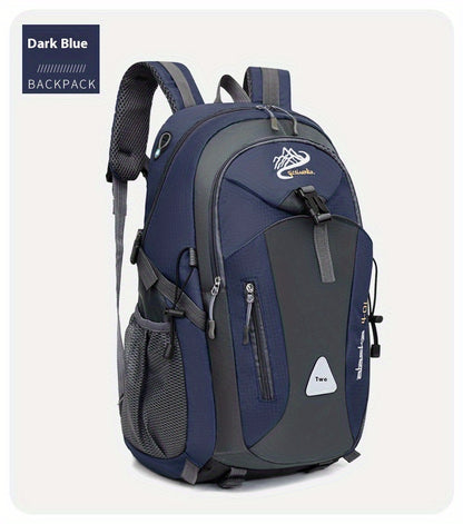 35L Large Capacity Hiking Backpack - Durable Polyester, Adjustable Shoulder Straps, Multiple Compartments for Camping, Travel & Outdoor Adventures - Ideal Gift for Hikers, Backpacking Gear