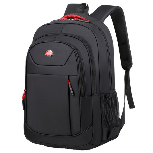 Unisex Business Backpack - Large Capacity Laptop Bag with Multiple Compartments, Adjustable Shoulder Straps & Secure Zippers for Travel, Work, and Commuting, Work Laptop Bag | Modern Backpack | Adjustable Straps