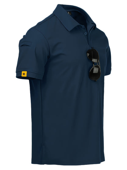 2pcs Men's Casual Shirts - Breathable, Stretch Fabric with Button Detail, Summer Wear, Men's Shirts