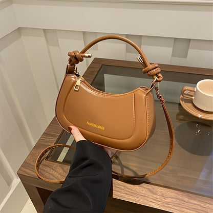 Fashion Solid Color Mini Crossbody Bag for Girls - Durable, Lightweight with Adjustable Shoulder Strap, Zipper Closure - Perfect for Daily Commute and Party Use, Ideal Gift for Friends, Family, and Special Occasions, Daily Co