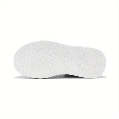 ' New Soft-Soled Sneakers - Random Letter Decor, Comfortable Outdoor Anti-Slip Skate Shoes, All-Season Trendy Unisex Casual Shoes for and