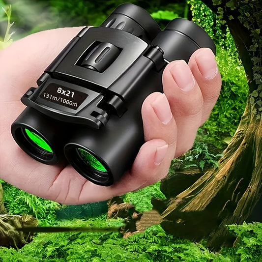 [Powerful HD Binoculars] HD Long Range Binoculars - Powerful Zoom Portable Folding for Outdoor Tourism and Camping