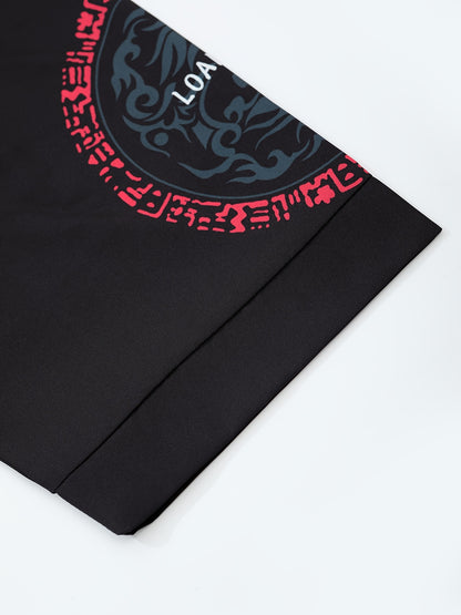 Men's Dragon Bafa Short Kimono Set