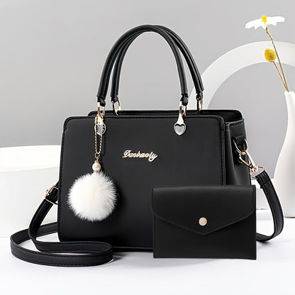 Premium Women's Bag New Fashionable Handbag Set Versatile Shoulder Crossbody Gift for Thanksgiving