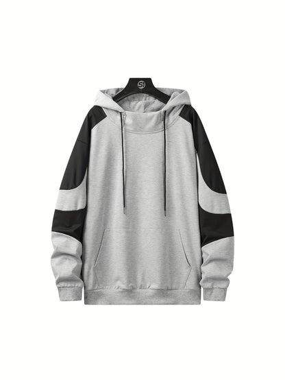 Men's Hooded Sweatshirt Set - 2024 New Autumn Casual Sporty Long Sleeve Outfit for Men