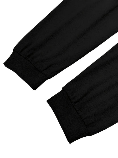 4pcs Women'S Sleepwear Set - Soft & Casual "Good Night" Print, Short Sleeve T-Shirt, Shorts & Pants with Bow Detail - Perfect for Spring, Summer, Fall & Winter - Soft, Comfortable Loungewear