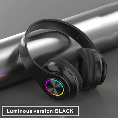 Upgraded Wireless Headphones with Deep Bass, Built-in Mic, Lightweight Foldable Design, 3.5mm Audio Jack, Stereo Sound for Travel, Work, Laptops, and Mobile Devices - iOS Gaming Headset, Ideal Christmas Gift, Headphone Hearin