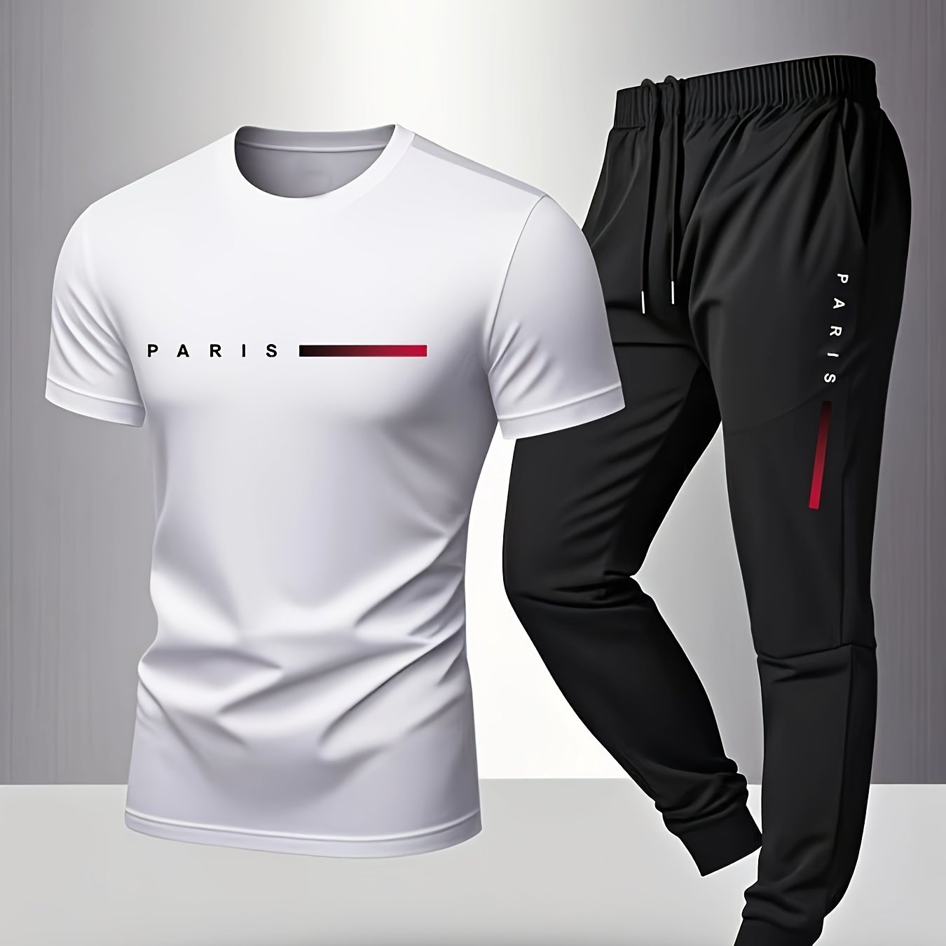 Men's Casual Homewear Suit Fashion Logo Pajamas Gift
