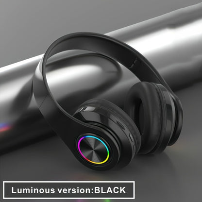 New wireless earphones, comfortable in ear foldable earphones with SD card slot, suitable for schools/tablets/PCs/TVs/phones/birthdays/Easter travel gifts/boyfriends/girlfriends. Wireless Earphones Folding Soundproofing Earph