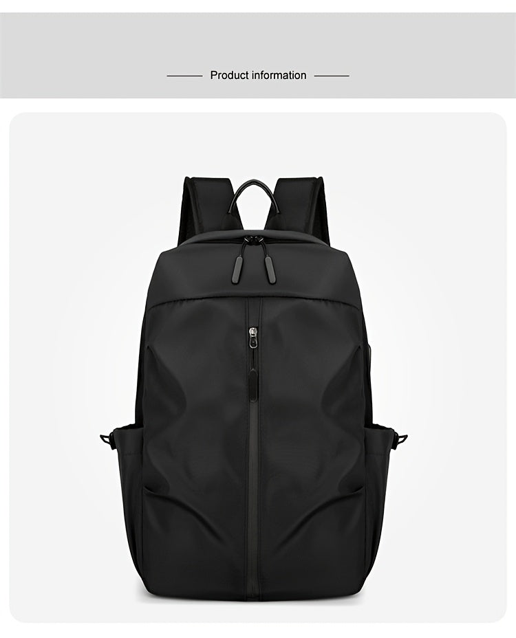TMOOS Lightweight Large Capacity Backpack - Heavy-Duty Oxford Fabric Travel, Gym, Hiking, Laptop Backpack with Multiple Compartments, Padded Shoulder Straps - Convertible Crossbody Bag for Men, Women, Students, Professionals