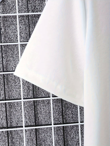 Men's suit short sleeve T-shirt and shorts
